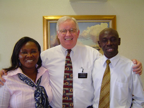 Faustina Otoo, Elder Markham and Emmanuel Bondah